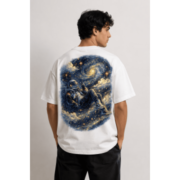 TRUSTWEAR Galaxy Floater | T-shirt Oversize Astronaute