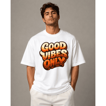 TRUSTWEAR Good Vibes Only | T-shirt Oversize